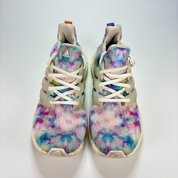 Adidas UltraBoost 4.0 DNA Multicolor Lace Up Running Shoes GZ7098 Women's Sz 9.5 - Picture 3 of 11